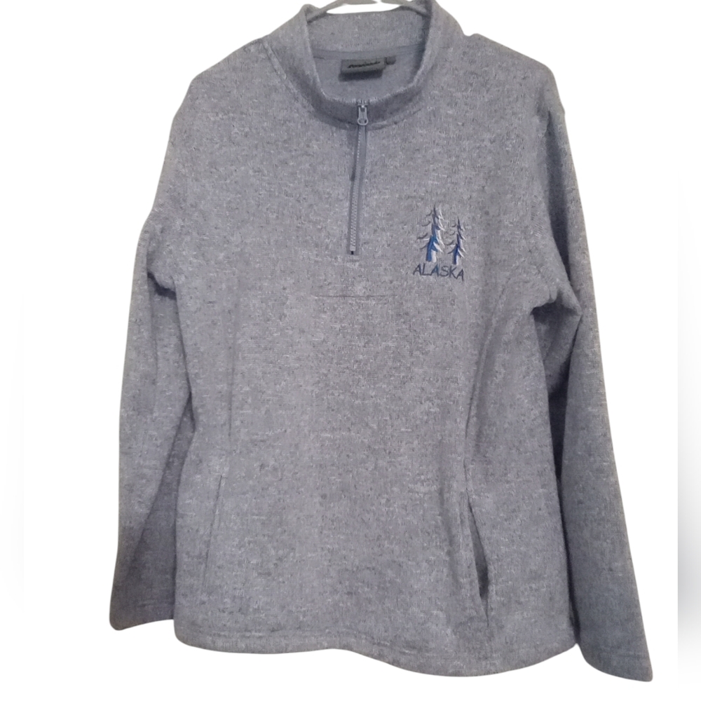 Renegade Club Periwinkle Long Sleeve Fall/Winter Unisex Sweatshirt Size Large